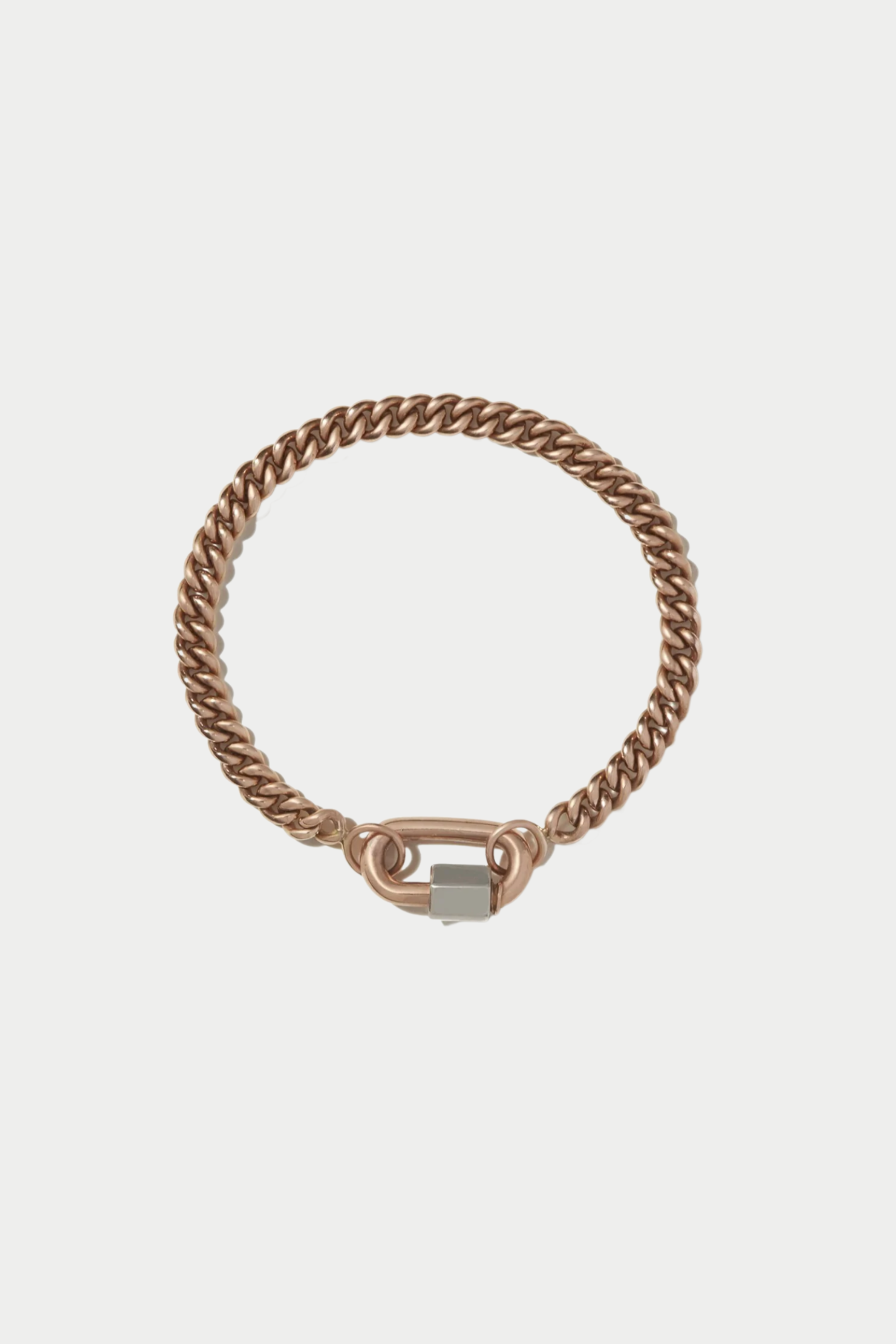 MARLA AARON - Heavy Curb Chain Bracelet, Yellow Gold