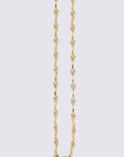 AZLEE - Small Circle Link Chain, Gold