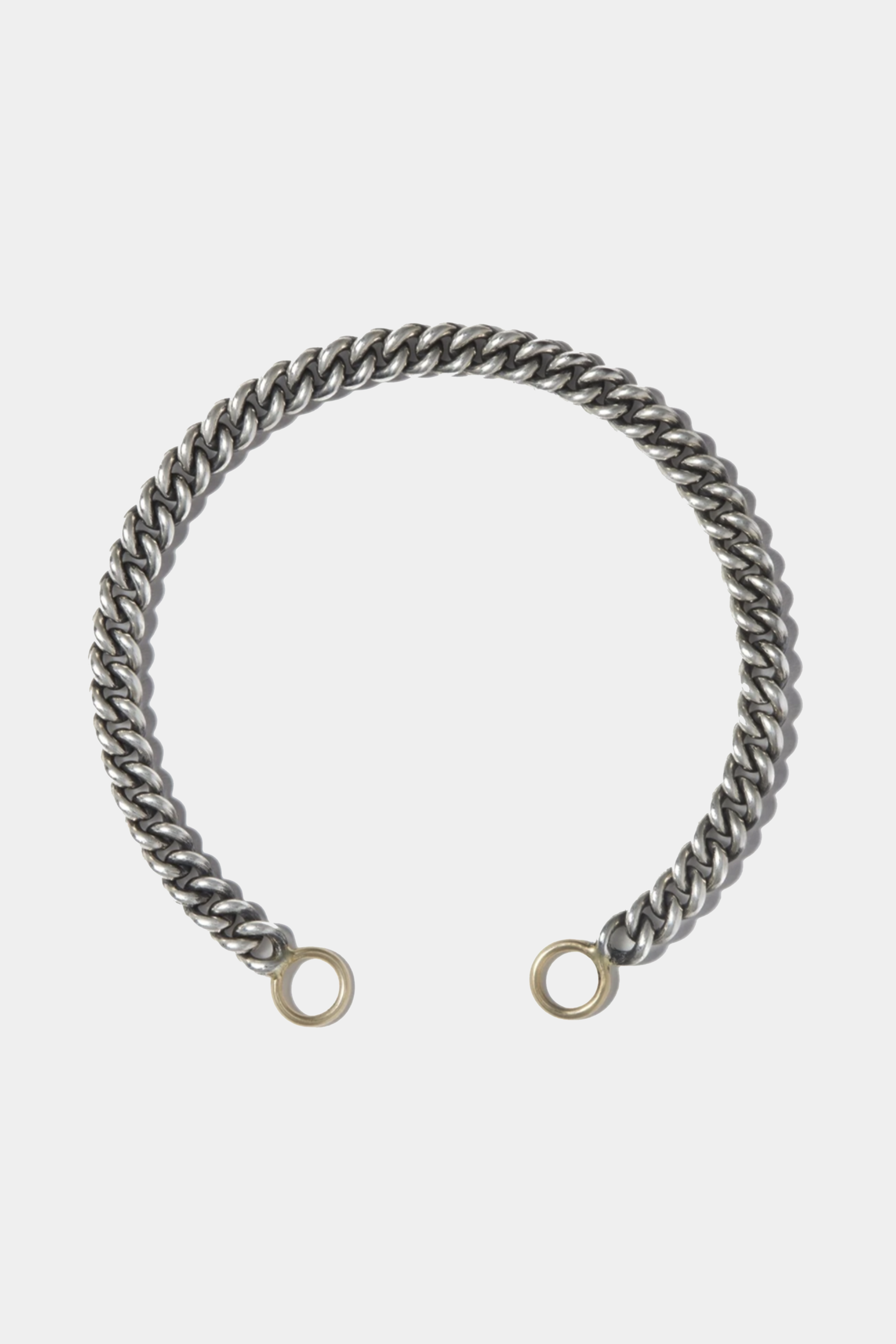 MARLA AARON - 6.5" Heavy Curb Chain in Silver bracelet, silver