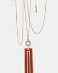 FRANCESCA VILLA - EASY LIVING 10A NECKLACE, WOOD