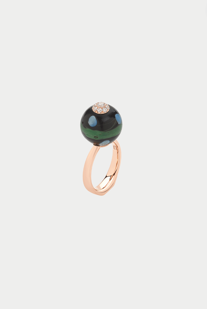 FRANCESCA VILLA - Stand Up 4 Ring, Rose Gold