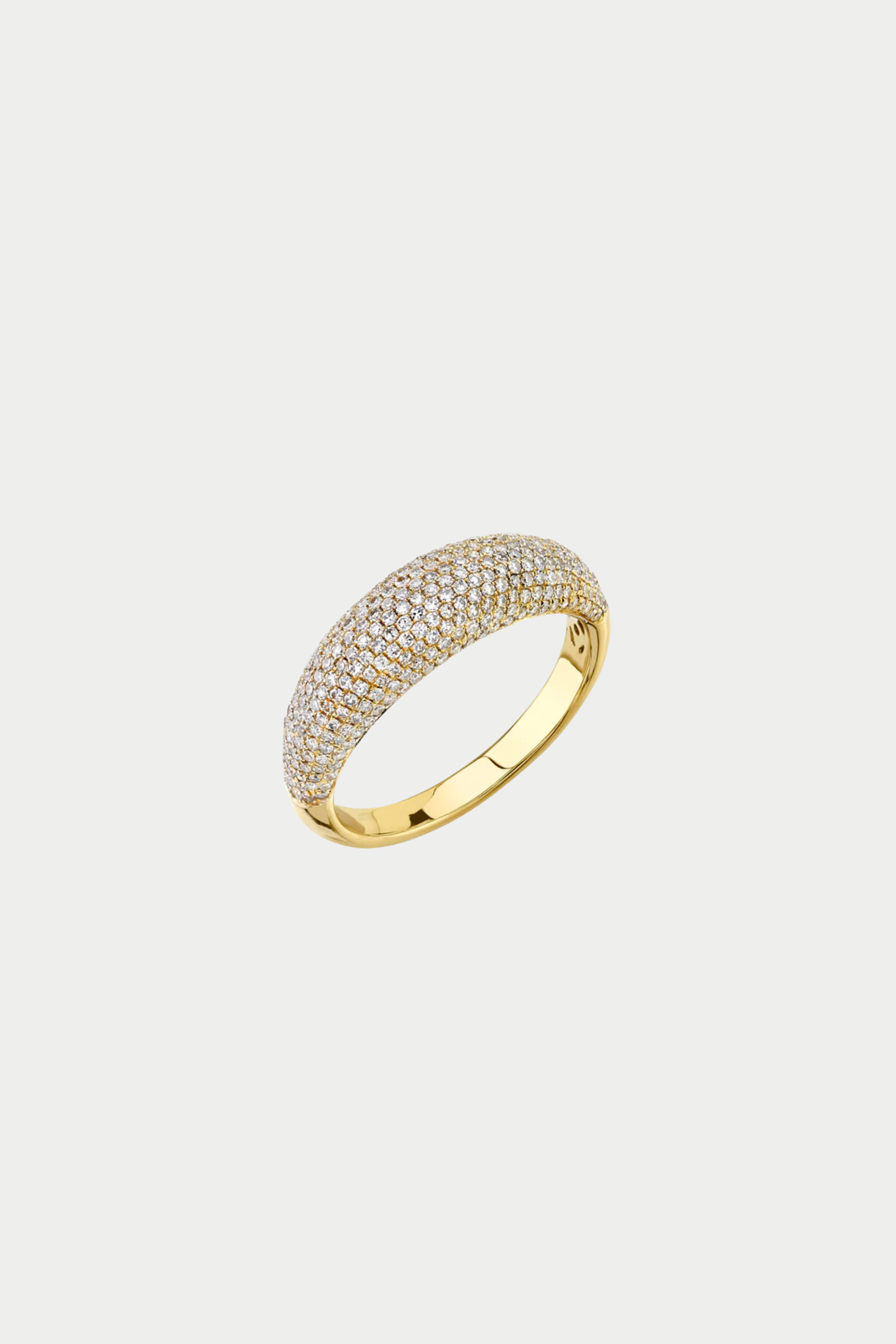 Gabriela Artigas - Thin Balloon Ring, White Pave Diamonds