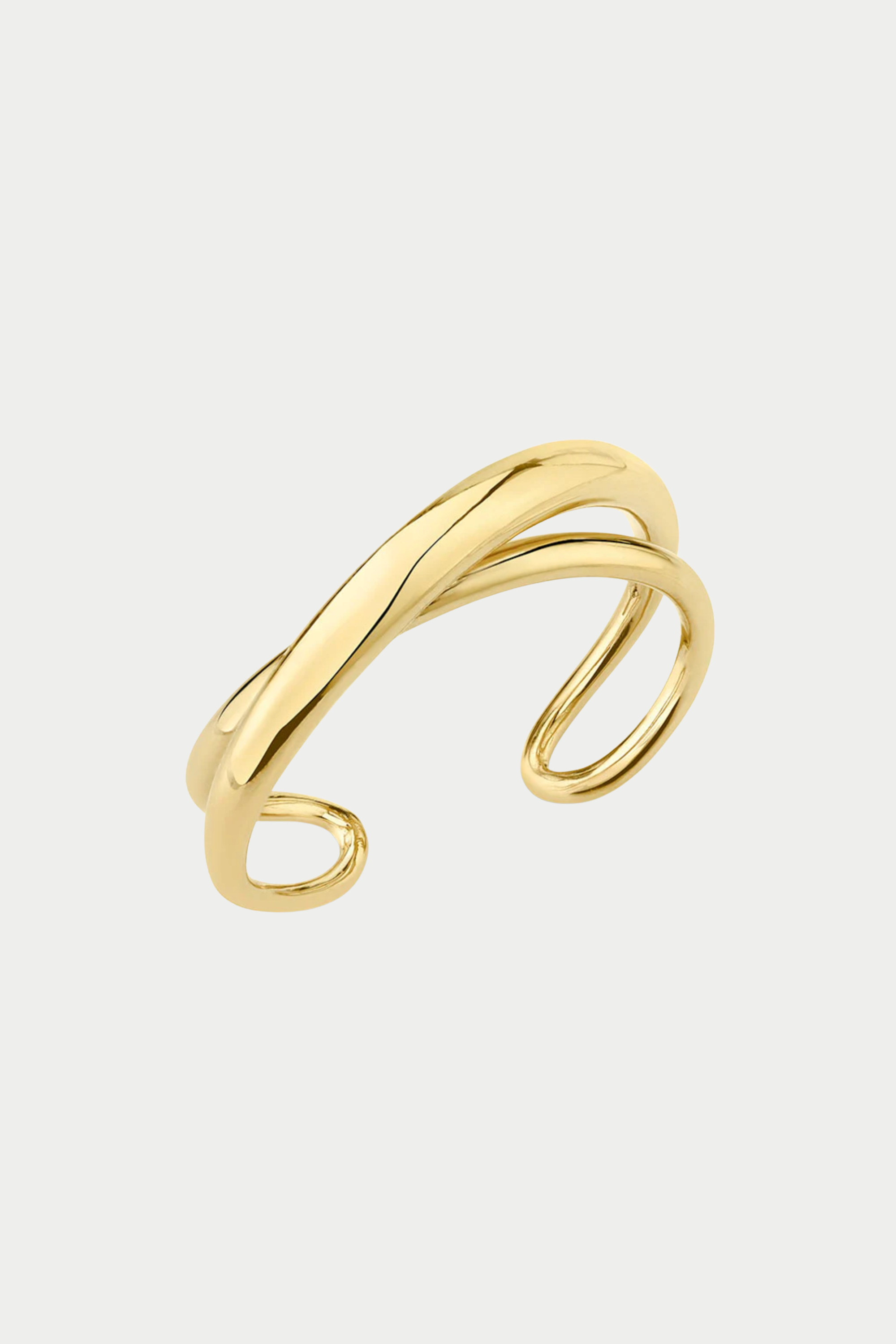 Gabriela Artigas - Twisted Twin Cuff, Yellow Gold