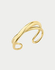 Gabriela Artigas - Twisted Twin Cuff, Yellow Gold