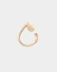 Baby Drop Lock, Yellow Gold