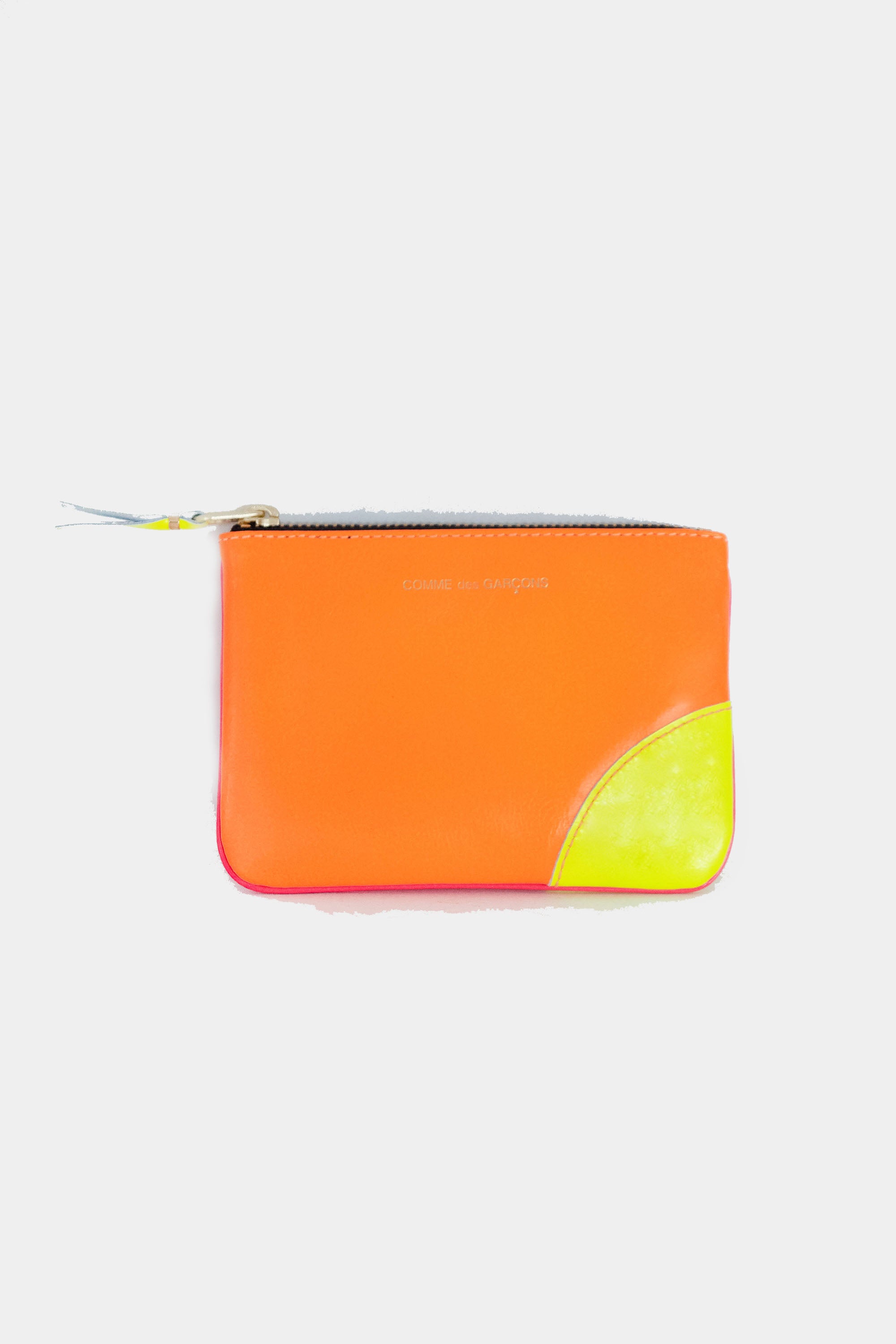 Comme des Garçons - super fluo pouch, orange and pink