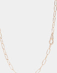 JOANNA DAHDAH - 45 CM DIAMOND HOOK CHAIN, gold