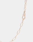 JOANNA DAHDAH - 45 CM DIAMOND HOOK CHAIN, gold