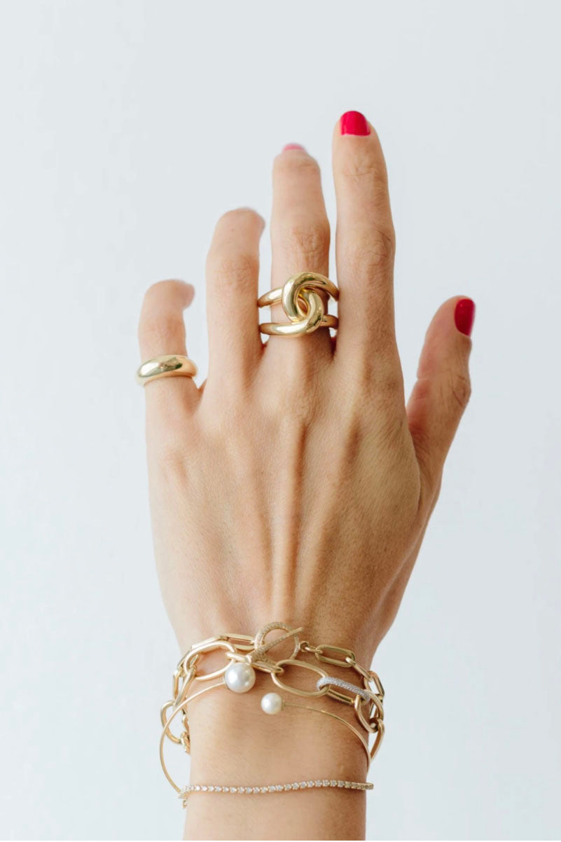 Gabriela Artigas - full link ring, gold